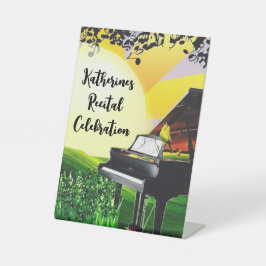 DER KANÄR AM SONNENSCHLAG! SOCKELSCHILD