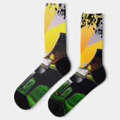 DER KANÄR AM SONNENSCHLAG! SOCKEN (Linkes Detail)