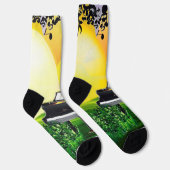 DER KANÄR AM SONNENSCHLAG! SOCKEN (Rechts)