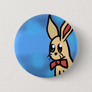 Der Kaninchen-Knopf Button