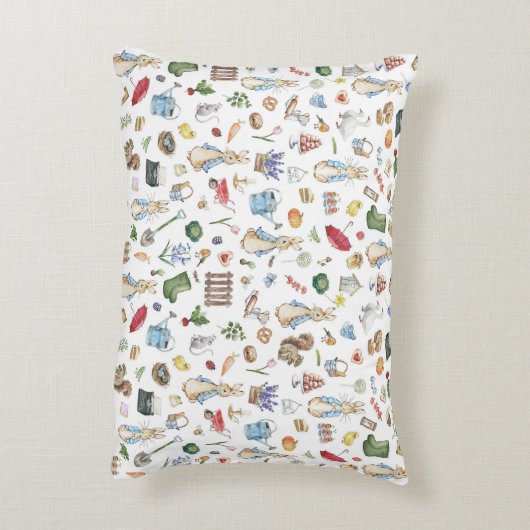 Der Kaninchen Peter Dekokissen (Rückseite(Vertikal))