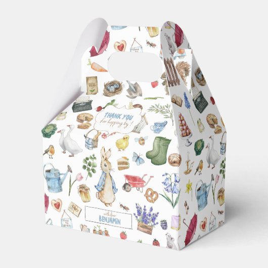 Der Kaninchen Peter Geschenkschachtel (Vorderseite)