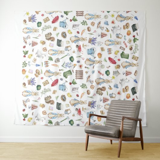 Der Kaninchen Peter Wandteppich (Beispiel (Horizontal))