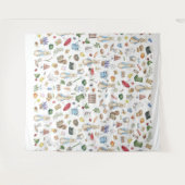 Der Kaninchen Peter Wandteppich (Vorderseite (Horizontal))