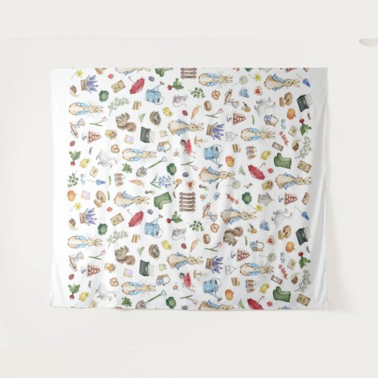 Der Kaninchen Peter Wandteppich (Vorderseite (Horizontal))