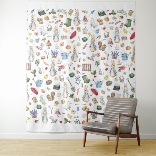 Der Kaninchen Peter Wandteppich (Beispiel)