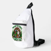 Der Kaninchenschneider Crossbody Bag (Rechte Ecke)