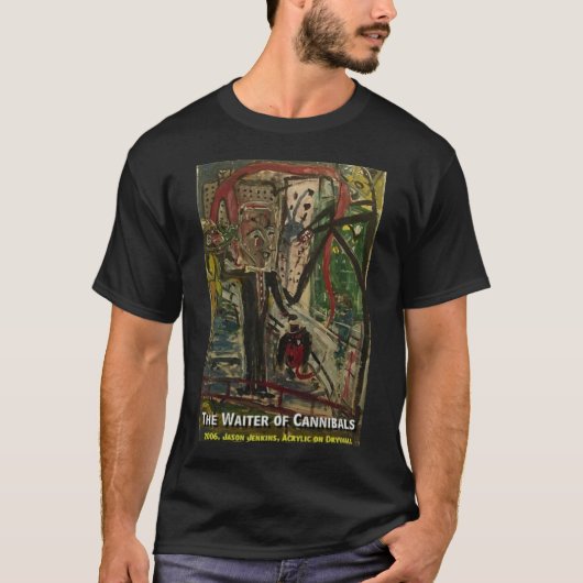 DER KANNIBALE-KÄMPFER T-Shirt (Vorderseite)