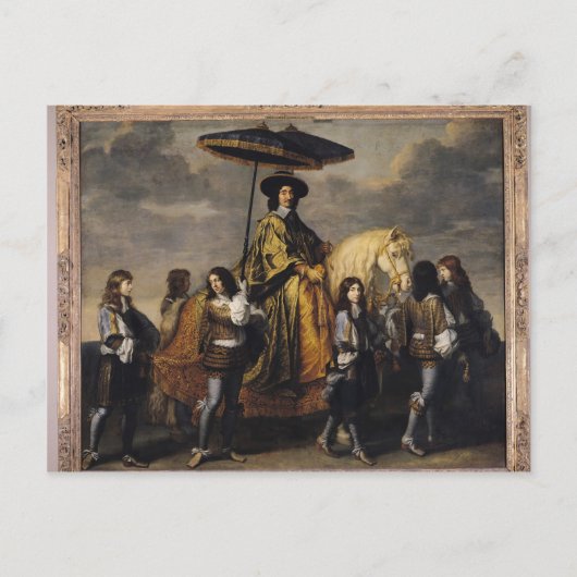 Der Kanzler Seguier Postkarte (Vorderseite)