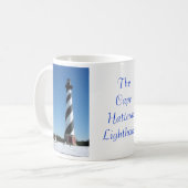 Der Kap Hatteras Leuchtturm Kaffeetasse (Vorderseite Links)