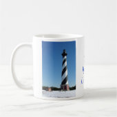 Der Kap Hatteras Leuchtturm Kaffeetasse (Links)
