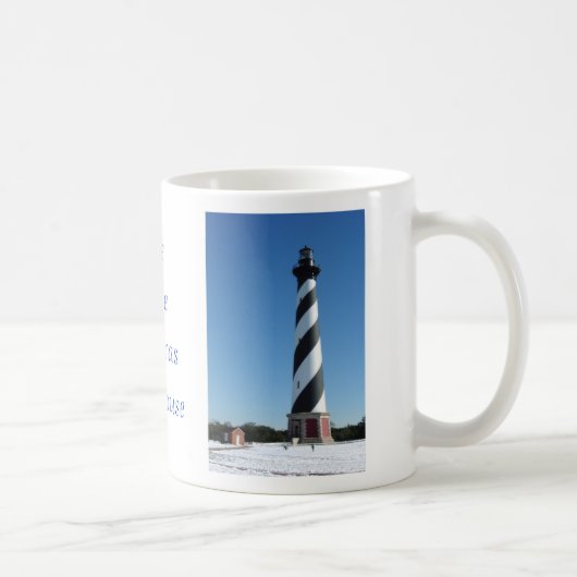 Der Kap Hatteras Leuchtturm Kaffeetasse (Rechts)