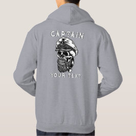 Der Kapitän am Bartsee lässt sich auf die Rauchmel Hoodie