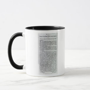 Der Kapitän der Pöbel-Erklärung Tasse