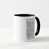 Der Kapitän der Pöbel-Erklärung Tasse (VorderseiteRechts)