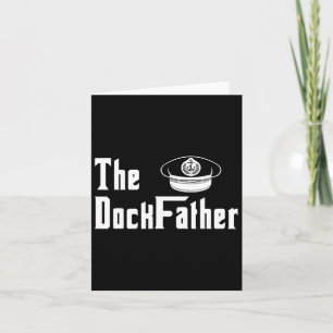 Der Kapitän des Dock-Vaters des Vaters Funny Fath Karte