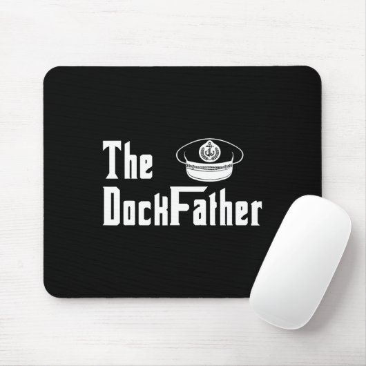 Der Kapitän des Dock-Vaters des Vaters Funny Fath Mousepad (Mit Mouse)