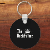 Der Kapitän des Dock-Vaters des Vaters Funny Fath Schlüsselanhänger (Vorderseite)