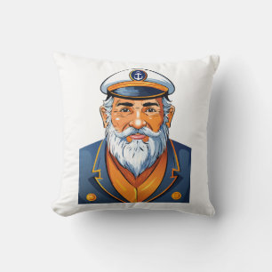 Der Kapitän des Schiffes Kissen