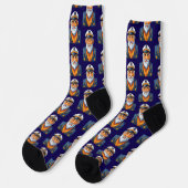 Der Kapitän des Schiffes Socken (Linkes Detail)
