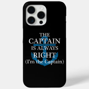 Der Kapitän hat immer recht und ich bin der Kapitä Case-Mate iPhone Hülle