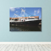 Der Kapitän Joe Leinwanddruck (Insitu (Holzboden))