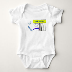 Der kaputte #DiscGolf-Babyboy Baby Strampler