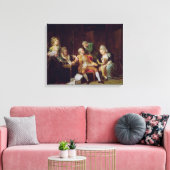 Der kaputte Vertrag Leinwanddruck (Insitu (Wohnzimmer))