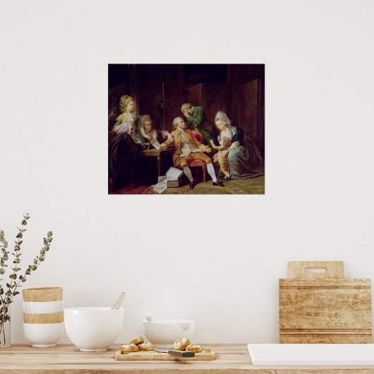 Der kaputte Vertrag Poster (Küche)