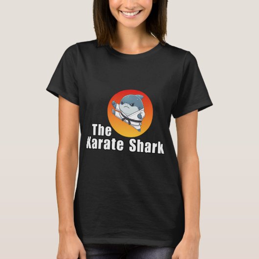 Der Karate-Hai T-Shirt (Vorderseite)