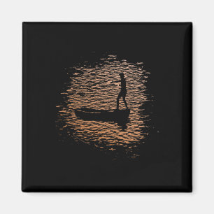 Der Karate Kid Daniel San on Boat Vintag-Film Magnet