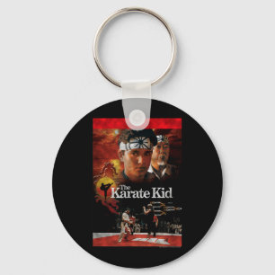 Der Karate Kid Film ster Distressed Vintage Film Schlüsselanhänger
