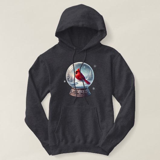 Der Kardinal des Winters Hoodie (Design vorne)