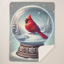 Der Kardinal des Winters Sherpadecke