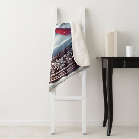 Der Kardinal des Winters Sherpadecke (Beispiel)