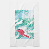 Der Kardinal - Geschirrtuch (Vertikal)