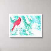 Der Kardinal - Leinwanddruck (Vorderseite)