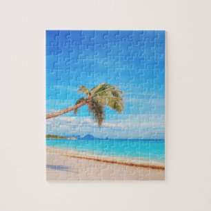 Der karibische Tropenstrand Puzzle