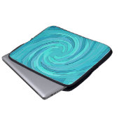 Der karibische Whirlpool... Laptopschutzhülle (Vorne Knopf)