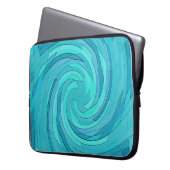 Der karibische Whirlpool... Laptopschutzhülle (Vorderseite Links)