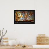 Der Karina-Nebel: Die Geburt im Extrem Poster (Küche)