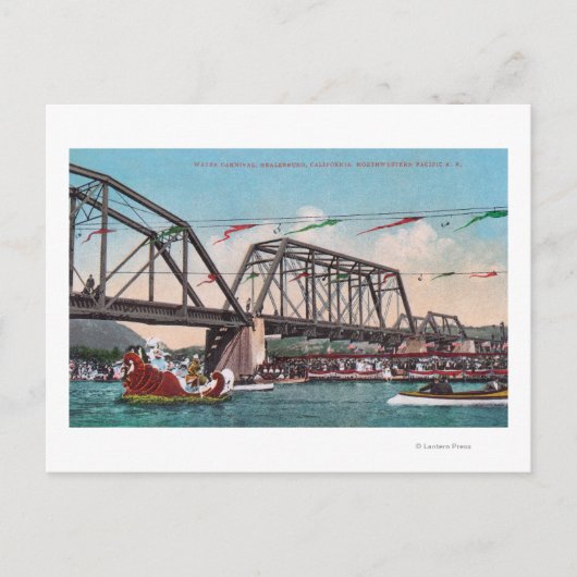 Der Karneval im Nordwestpazifik (RR) Postkarte (Vorderseite)