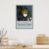 Der Karneval in Venedig Poster (Küche)