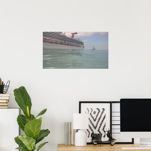 Der Karneval-Sonnenschein Poster (Heimbüro)