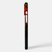 Der Karneval von Venedig maskiert goldblau Case-Mate iPhone Hülle (Rückseite / Links)