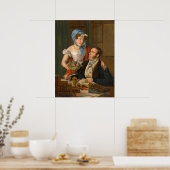 Der Kartograf Professor - Waldmüller Fine Art Poster (Küche)