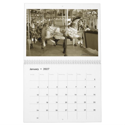 Der Karussellkalender 2026 Kalender (Jan 2027)