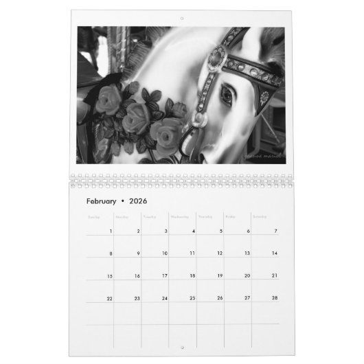 Der Karussellkalender 2026 Kalender (Feb 2026)