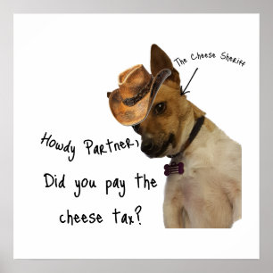 Der Käse Sheriff Poster