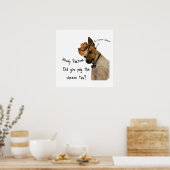 Der Käse Sheriff Poster (Küche)